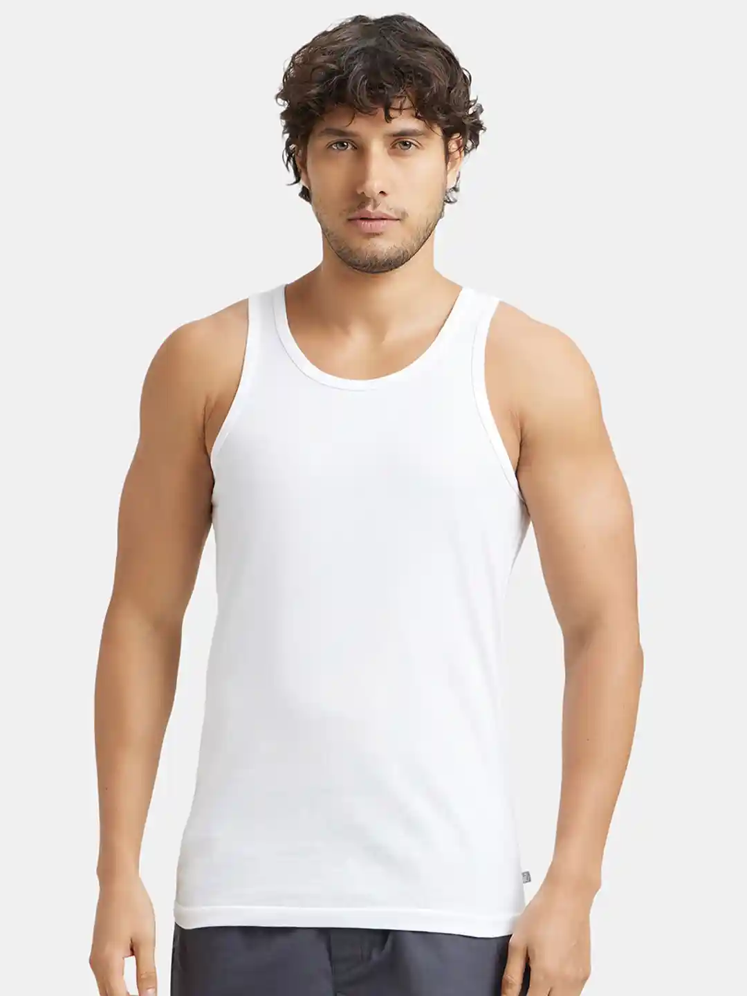 Buy Jockey Combed Cotton Round Neck Sleeveless Vest-8820
