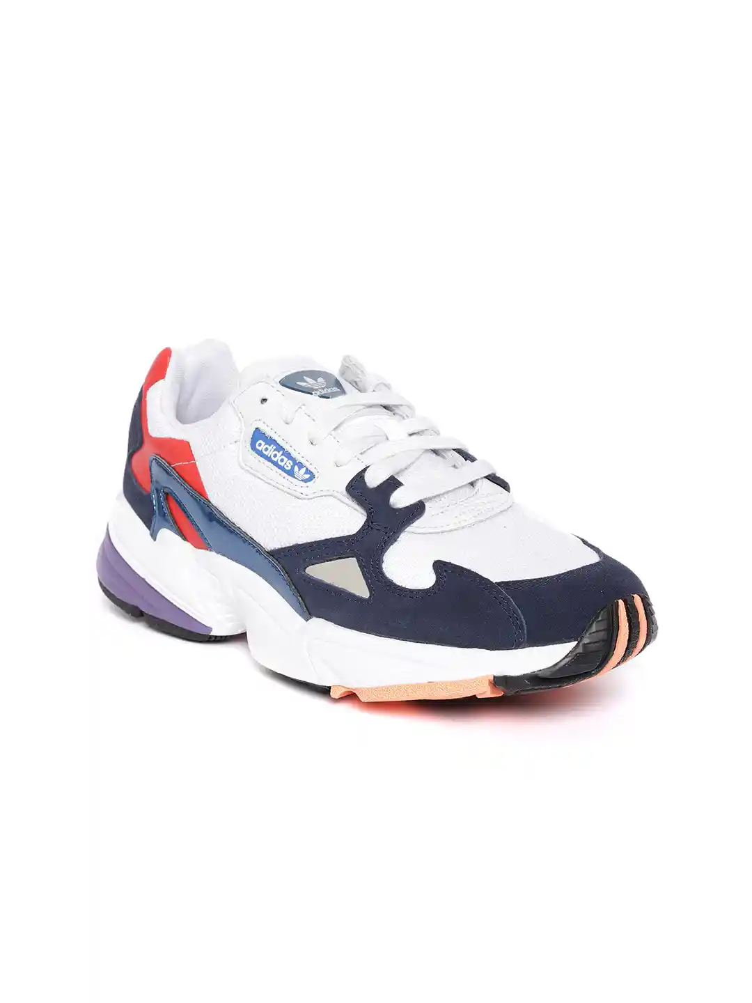 Buy ADIDAS Originals Women White Navy FALCON Colourblocked