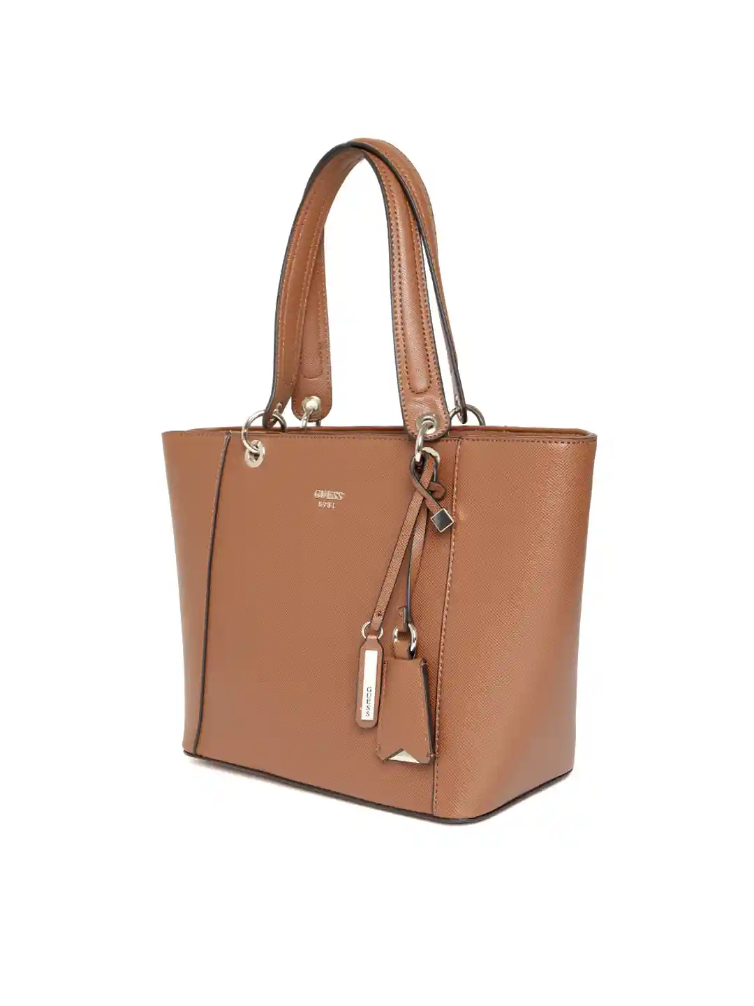 Sling Bag Guess Online 2018 Buy GUESS Tan Brown Solid Shoulder Bag