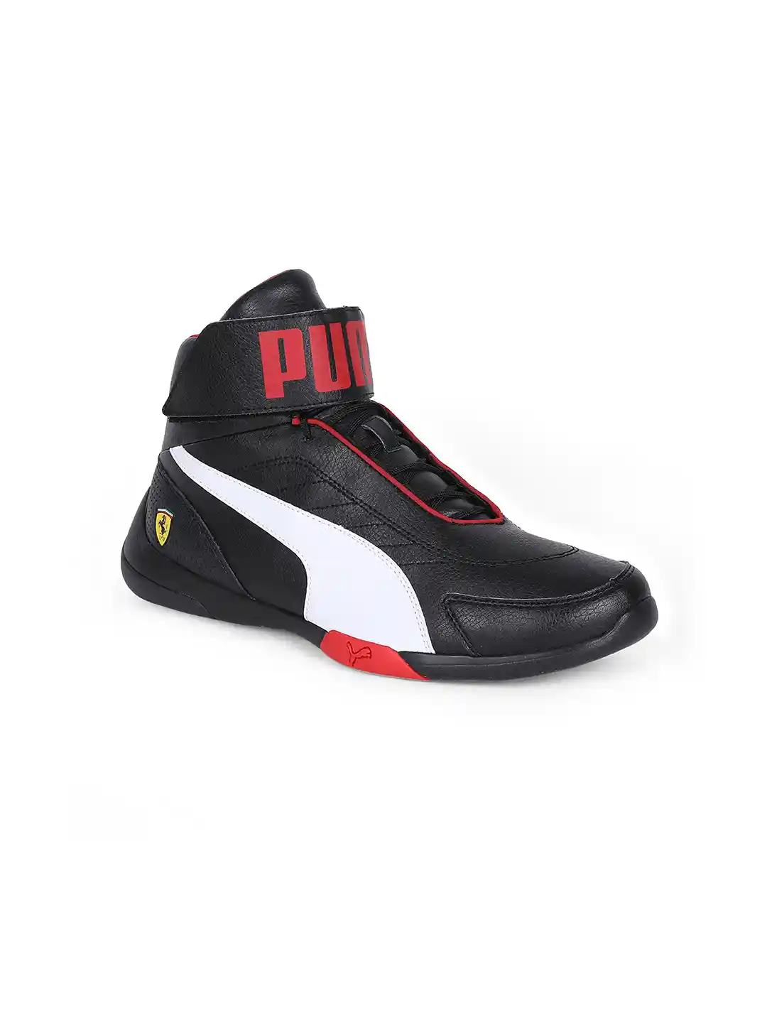 Buy PUMA Motorsport Men Black Scuderia Ferrari Kart Cat Mid III