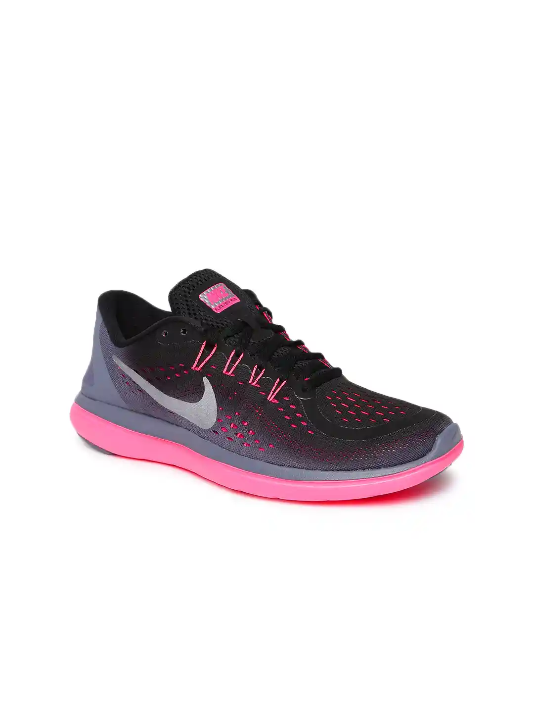 Buy Nike Women Pink Black FLEX 2017 Running Shoes Sports Shoes