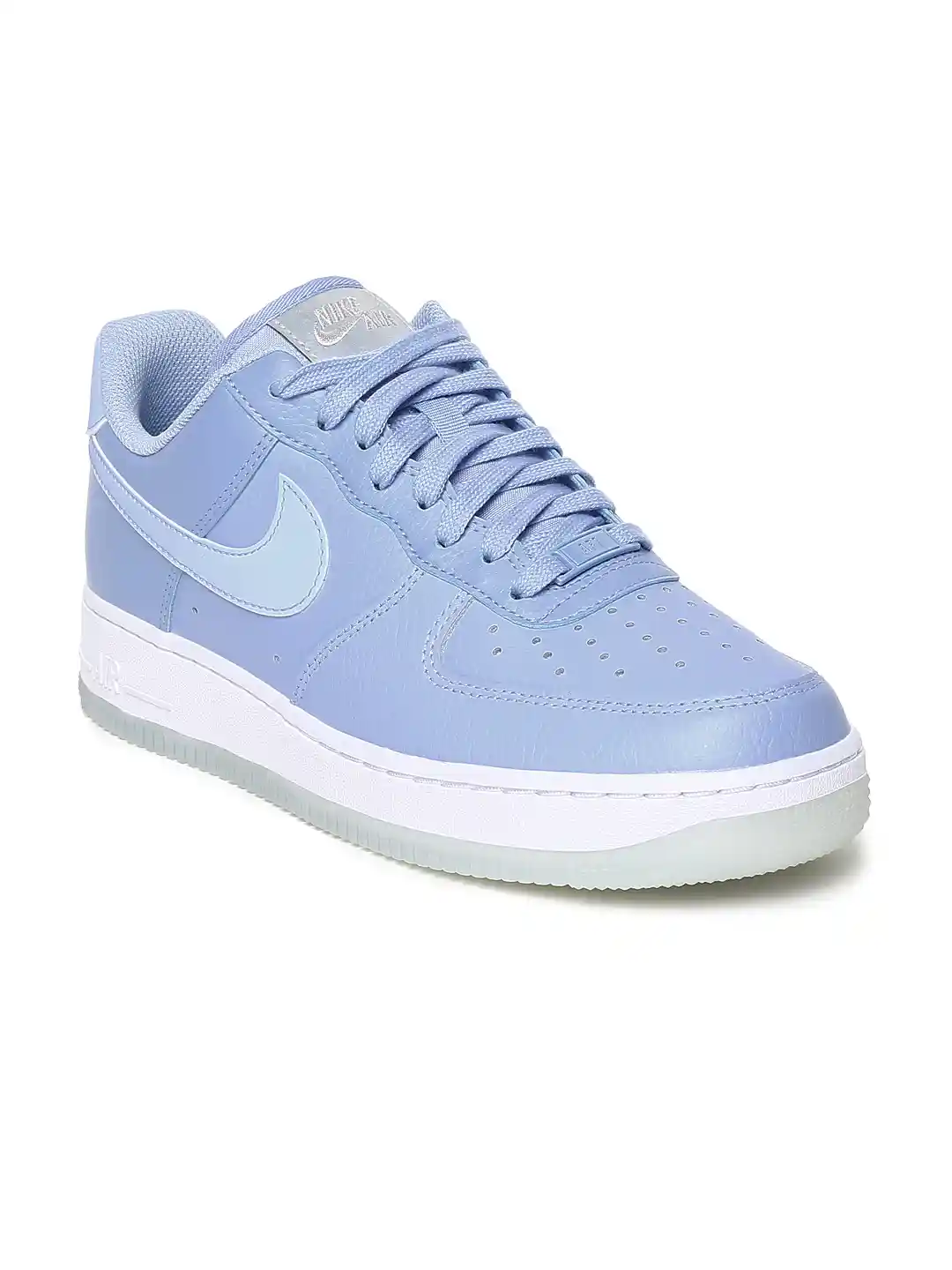 Nike Women Blue Air Force '07 Ess Leather Sneakers