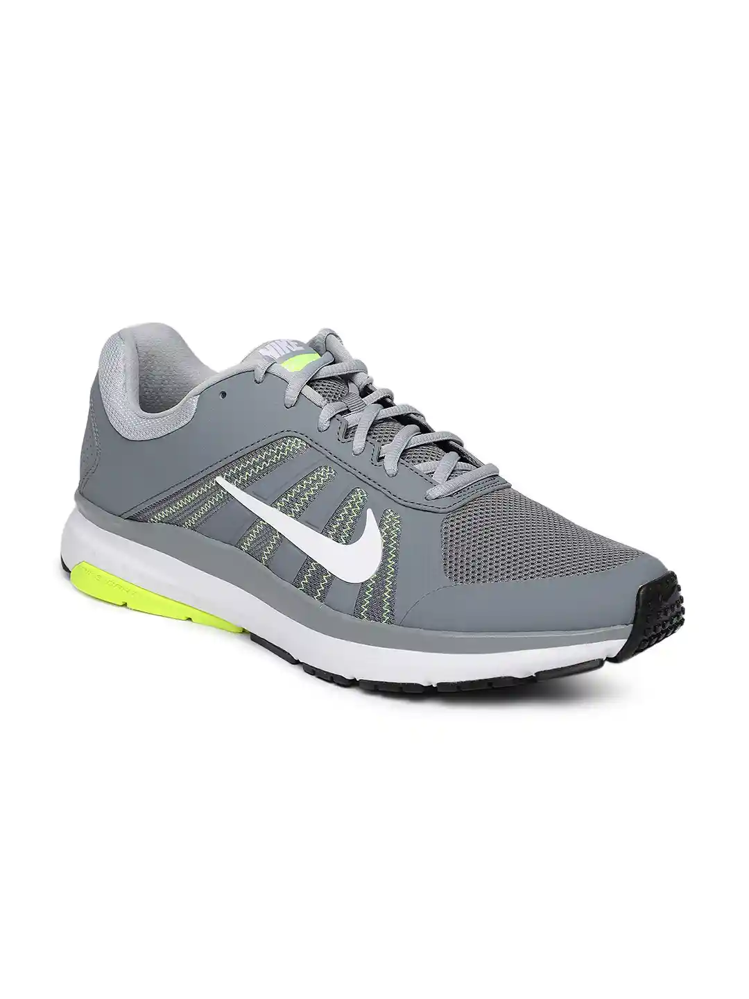 Buy Nike Men Grey DART 12 MSL Leather Running Shoes Sports Shoes