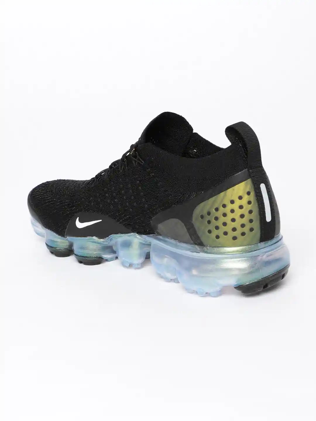Buy Nike Men Black Air VaporMax Flyknit Sneakers Casual Shoes - Main Image
