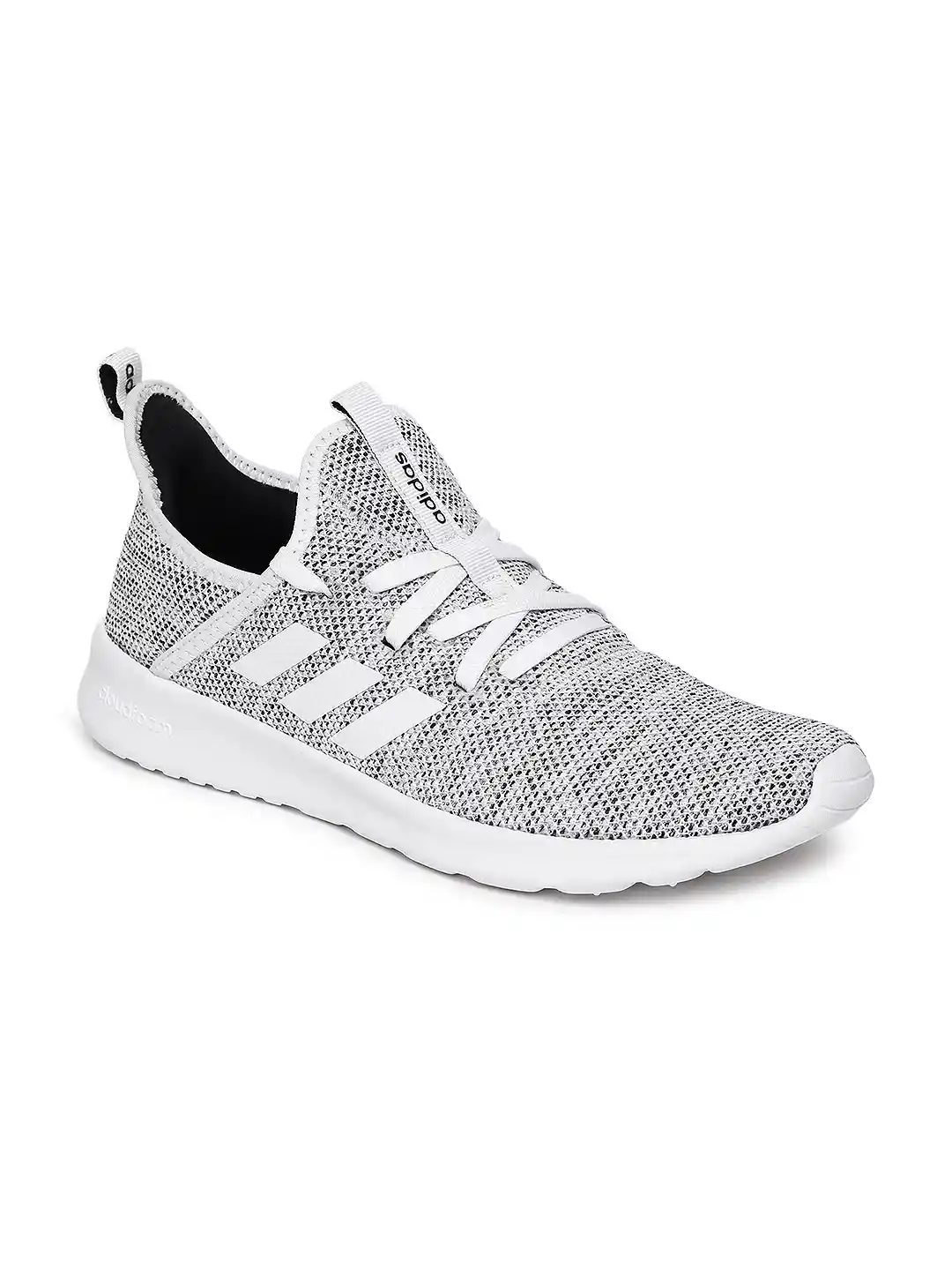 Buy ADIDAS Women White Black Cloudfoam Pure Running Shoes