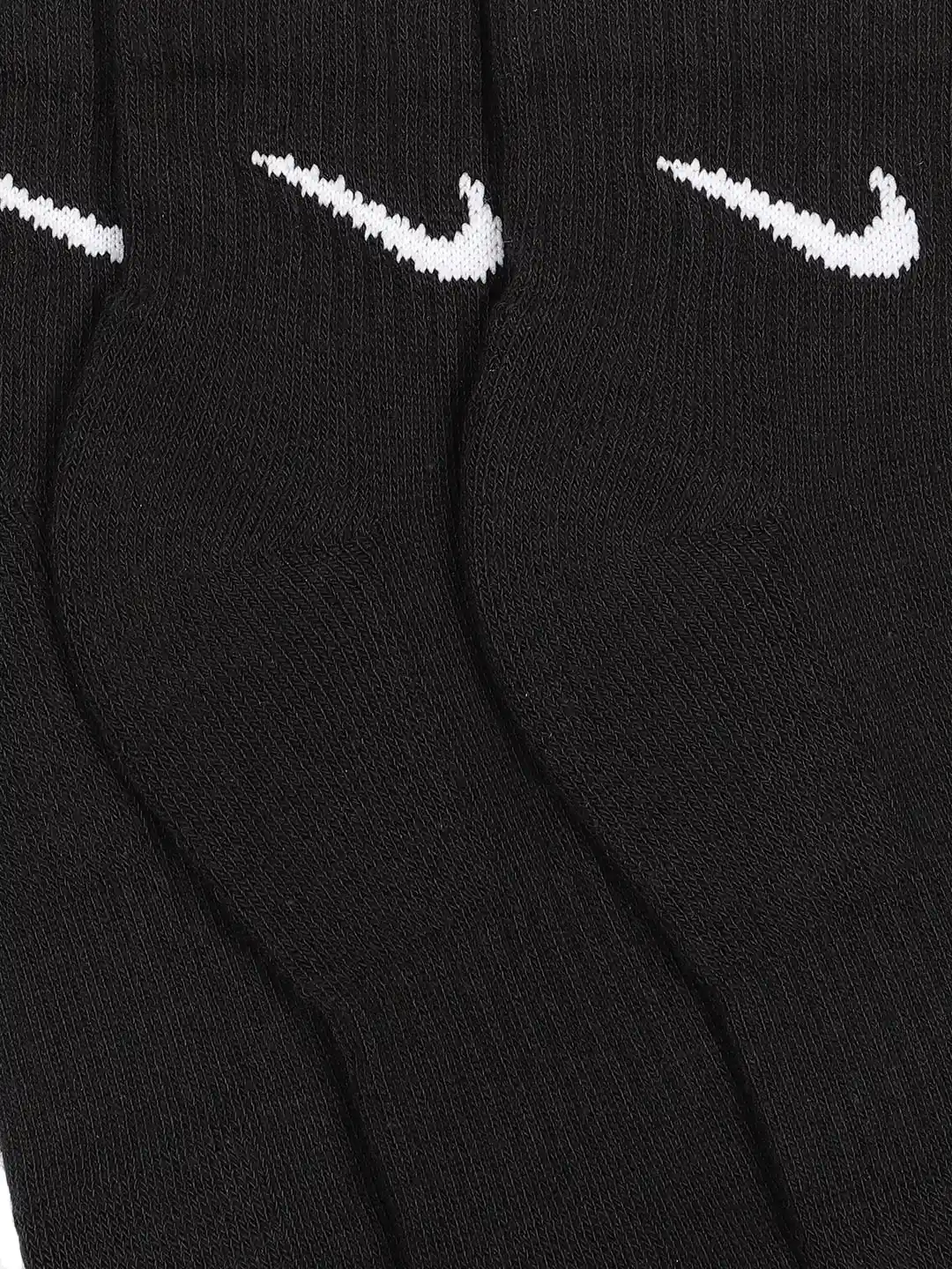 Buy Nike Men Pack of Black Everyday Cushion Ankle Length Socks