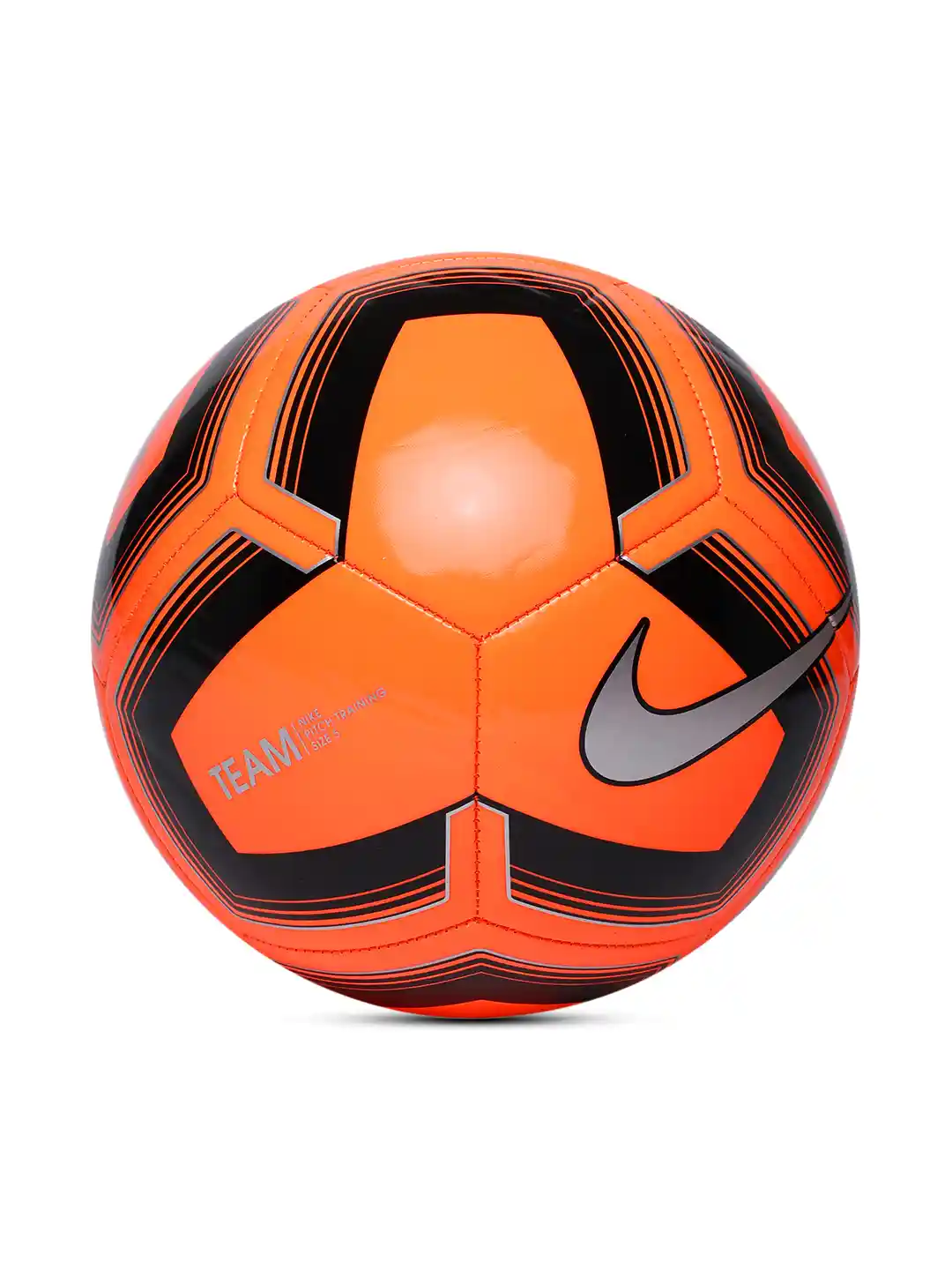 Buy Nike Orange Black Pitch Training SP19 Football Footballs