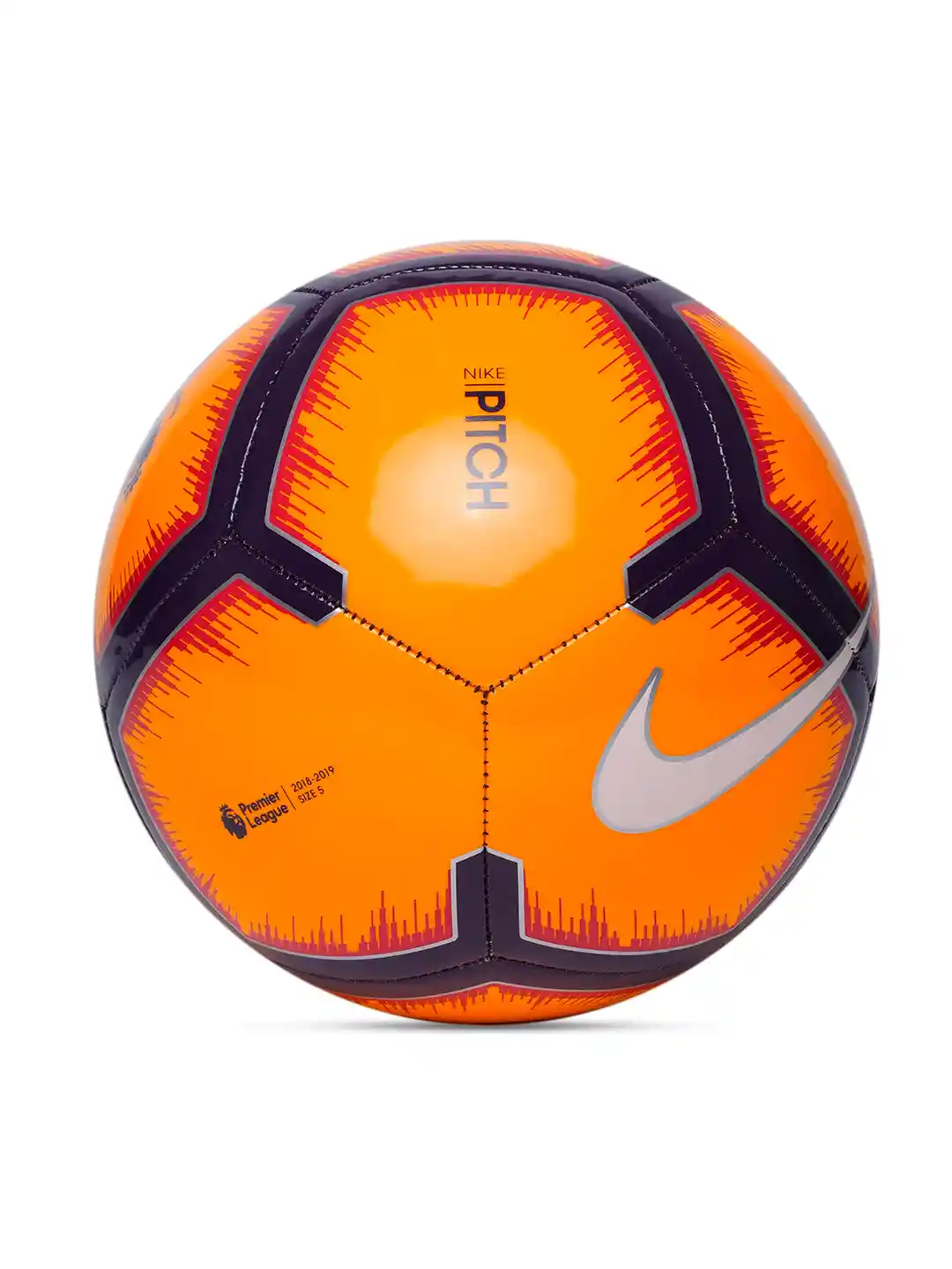 Buy Nike Orange Black Premier League Pitch FA18 Football