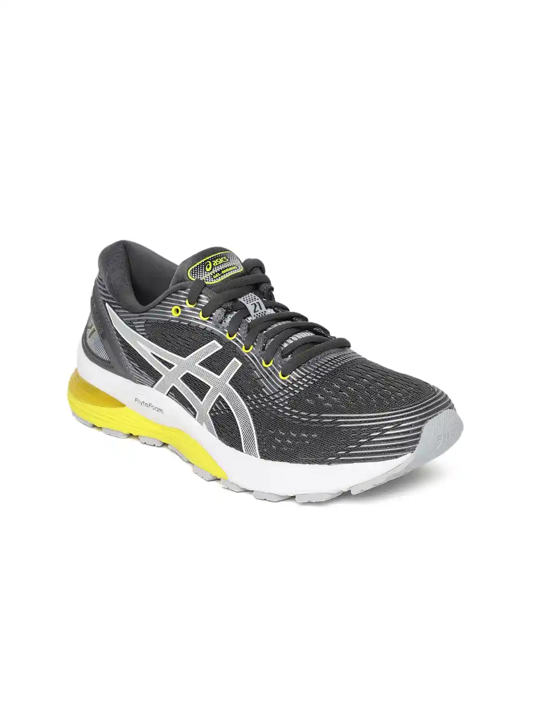 Buy ASICS Women Grey GEL-NIMBUS 21 Running Shoes Sports Shoes - Main Image