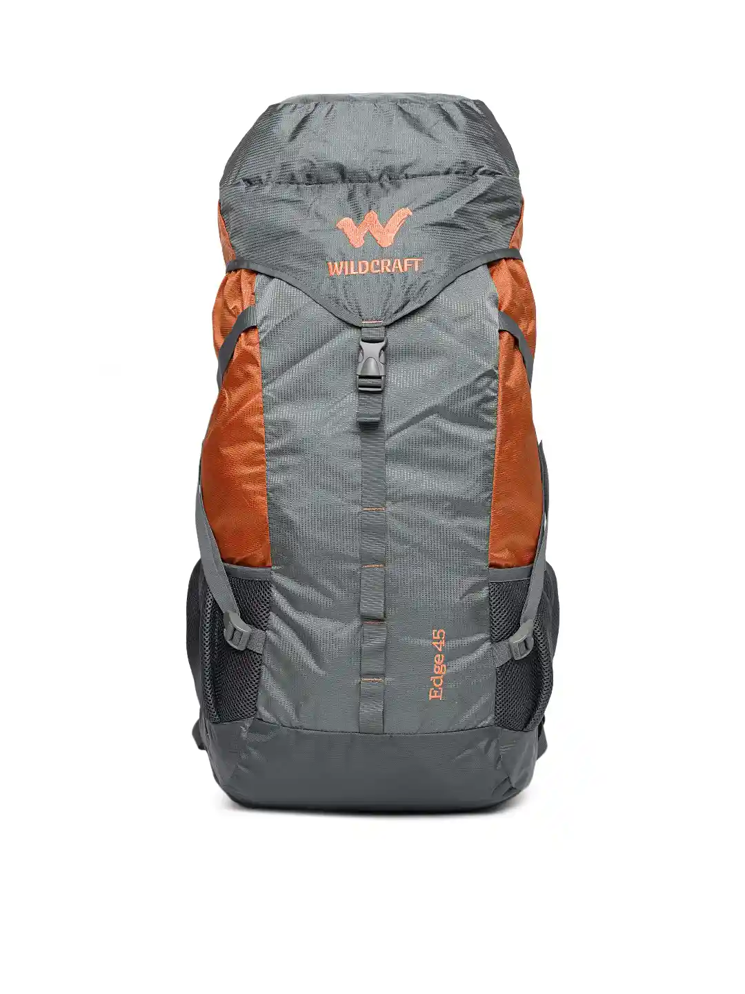 Buy Wildcraft Unisex Grey Orange Edge 45 Rucksack Rucksacks