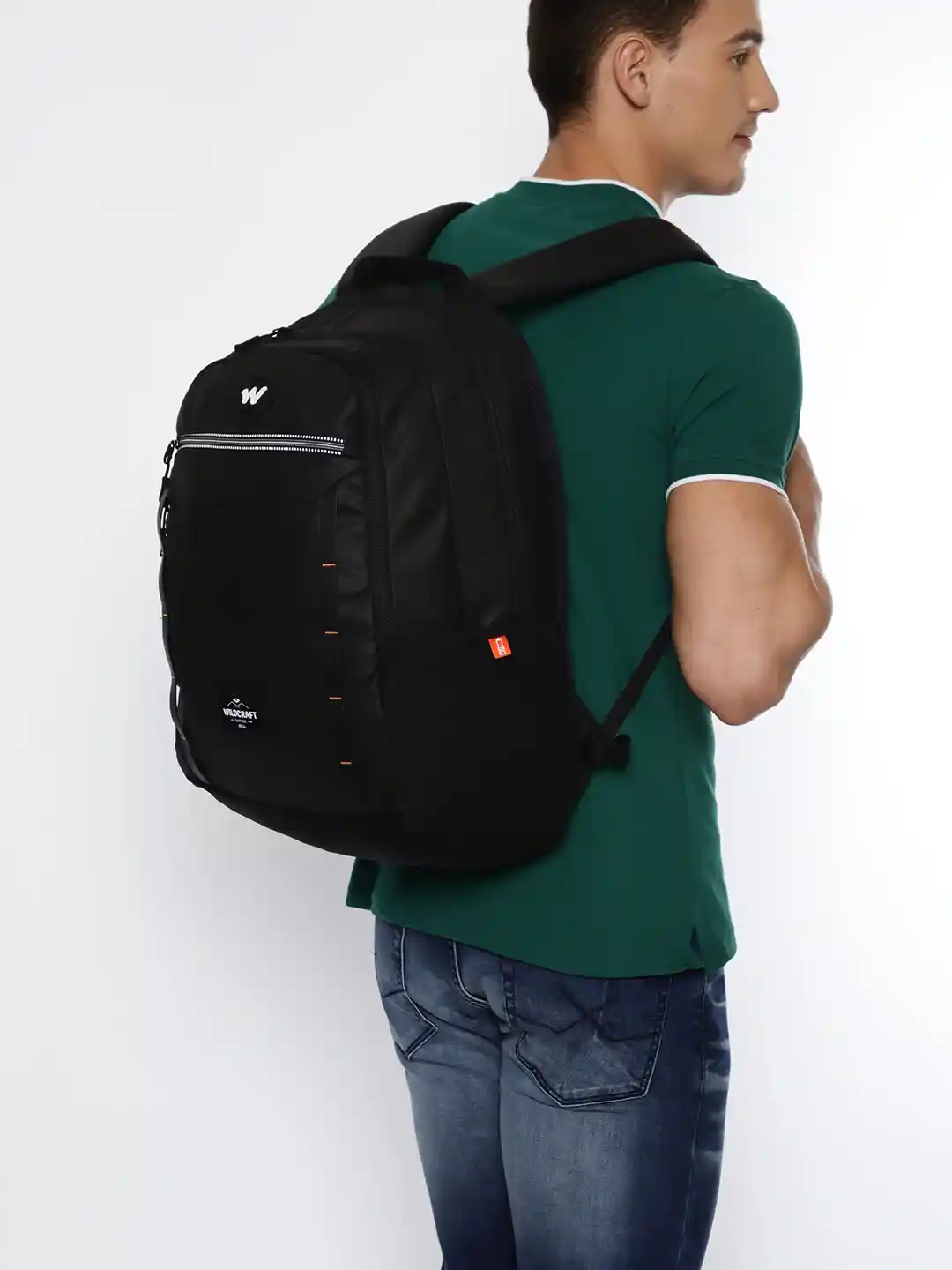 Buy Wildcraft Unisex Black Xpander 2.0 Solid Backpack - Backpacks