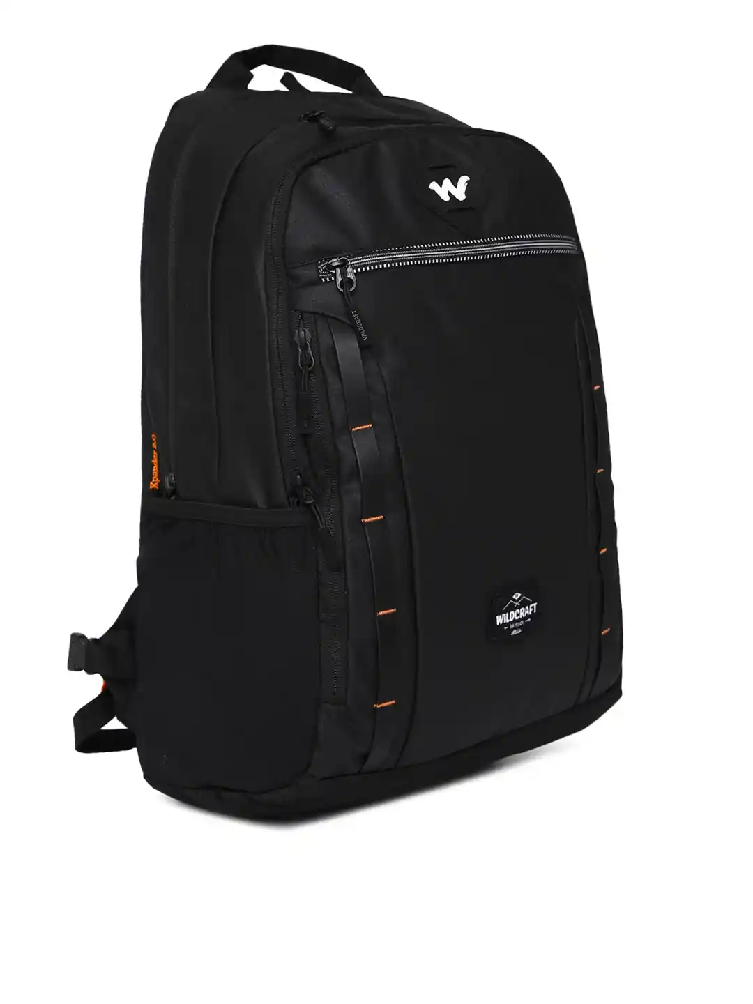 Buy Wildcraft Unisex Black Xpander 2.0 Solid Backpack - Backpacks