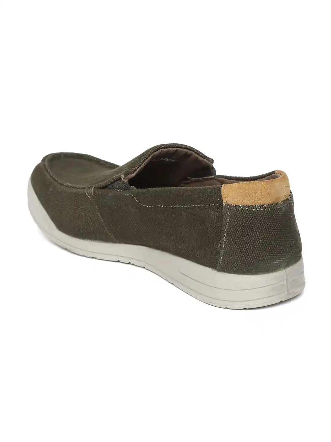 Buy Woodland Men Olive Green Slip-Ons Casual Shoes for Men