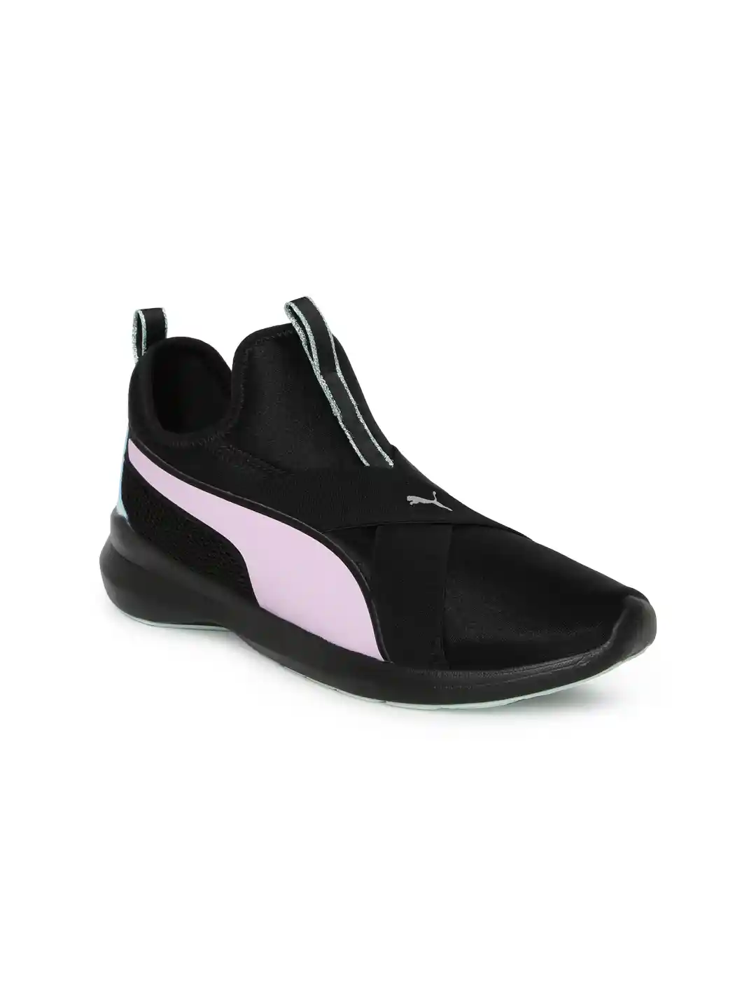 Buy Puma Women Black SolidRebel X Trailblazer Slip On Sneakers