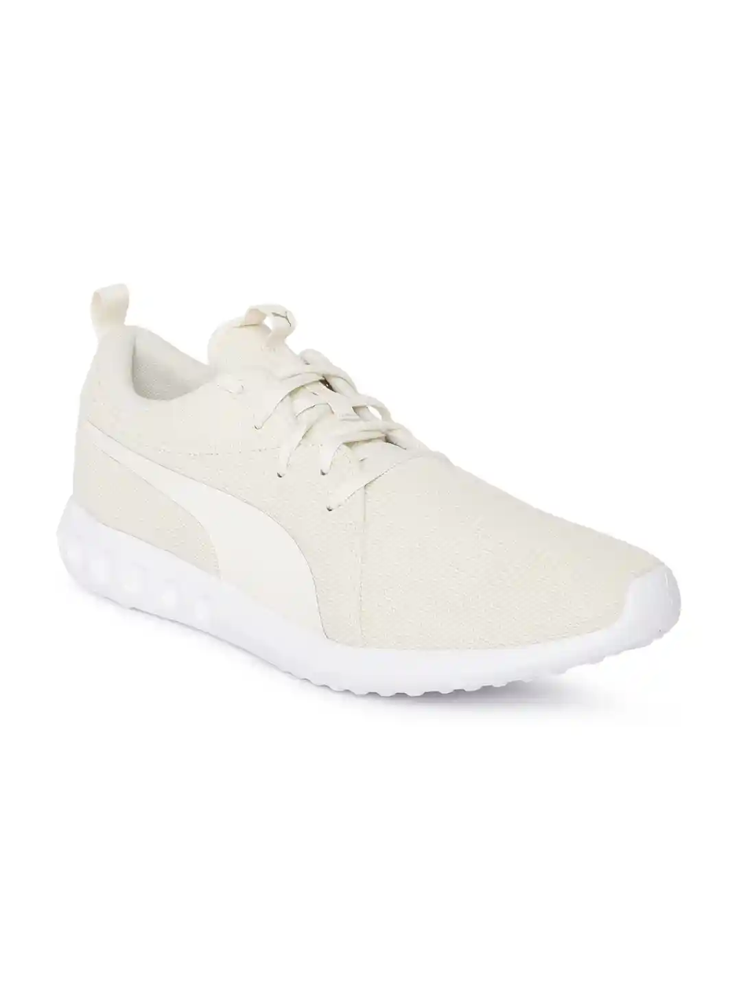 Buy Puma Men Off-White Carson Knit NM Running Shoes Sports