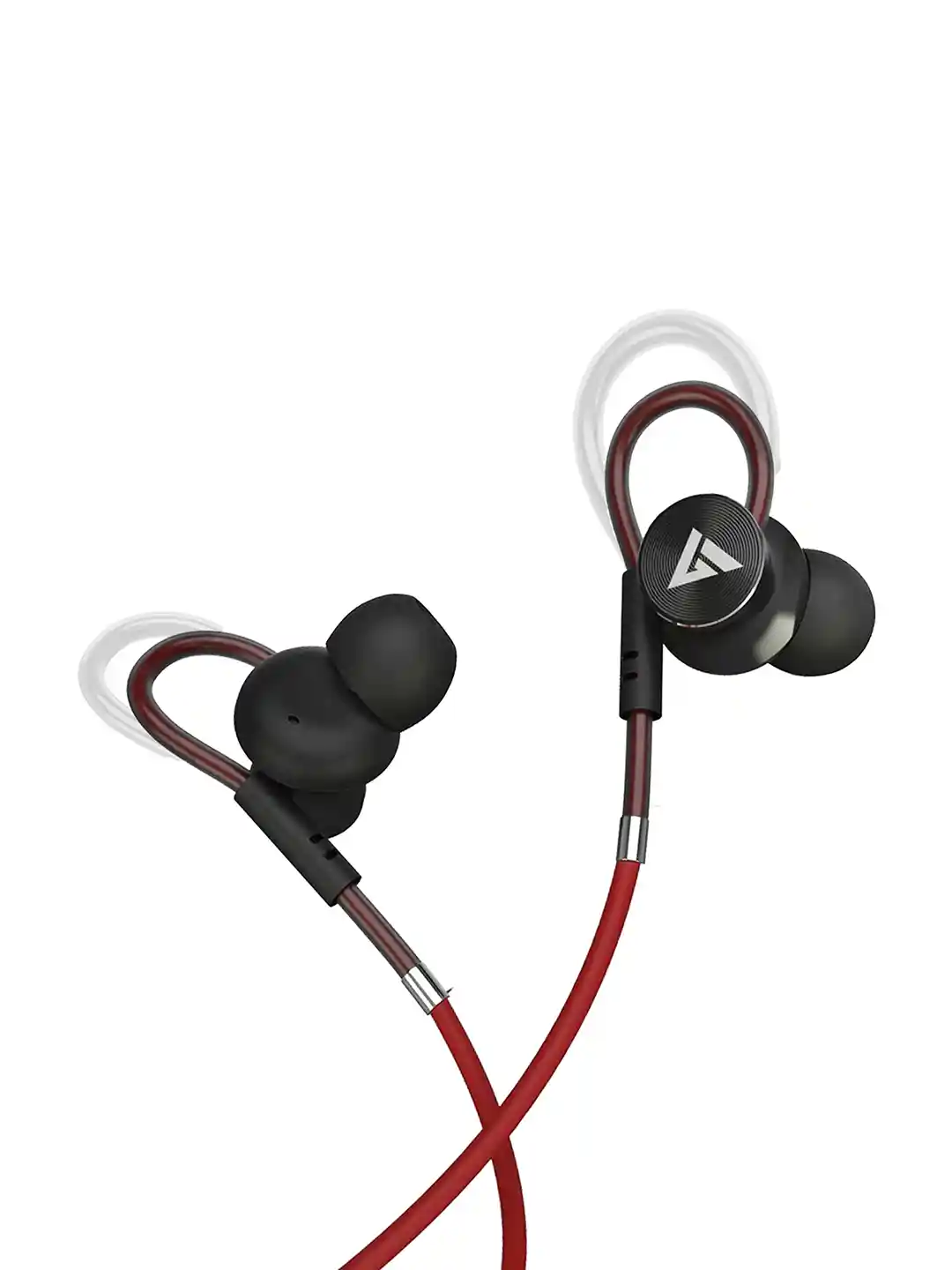 Buy Boult Red Audio Loupe Wired Headphones With Mic Headphones