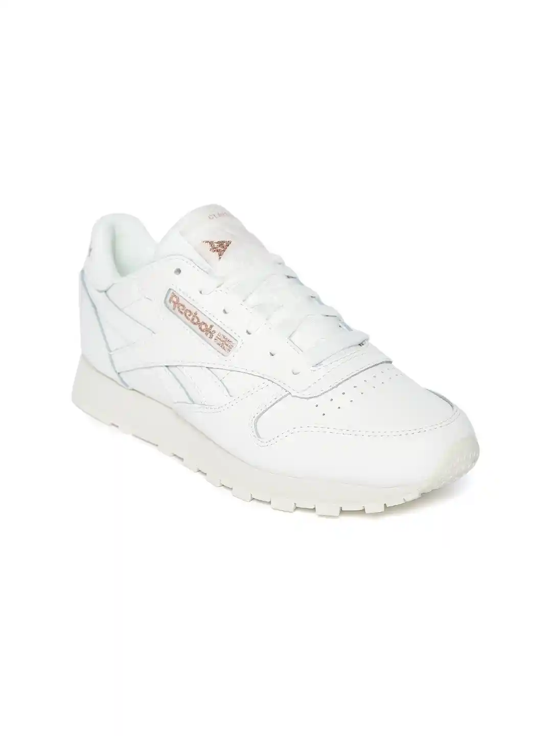 Buy Reebok Classic Women White Classic Leather Sneakers Casual