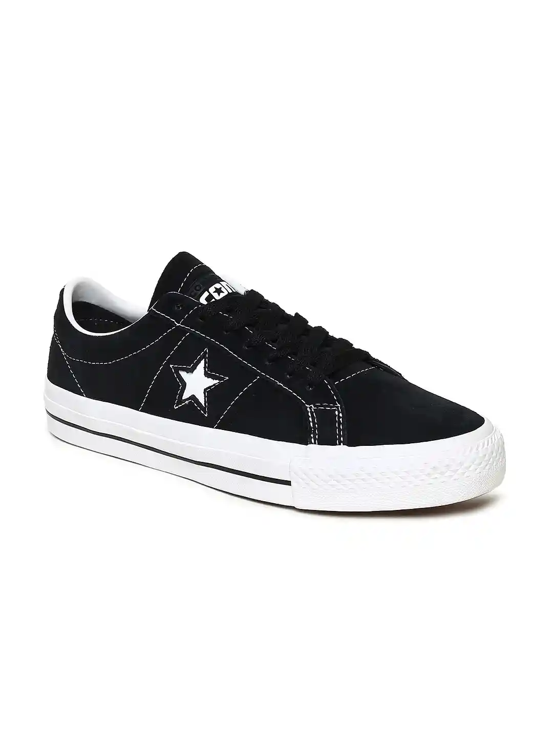 Buy Converse Core Suede One Star Pro (Refinement) Black Sneakers