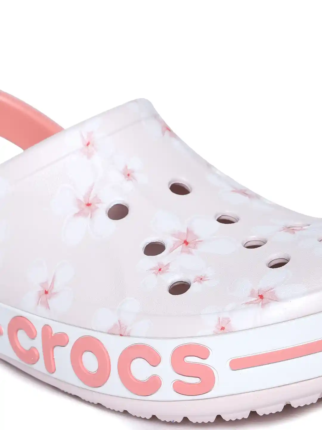 Pink Crocs Bayaband Graphic Ii Clog Crocs Women Pink White