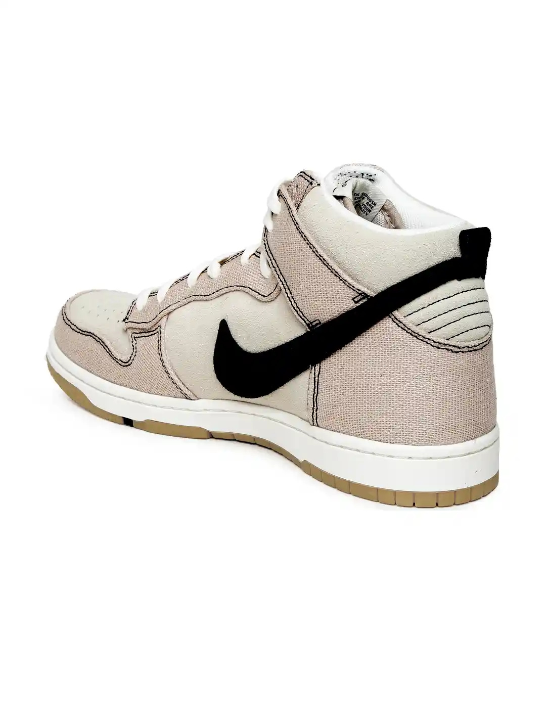 Buy Nike Men Beige Dunk CMFT High-Top Casual Shoes Casual Shoes