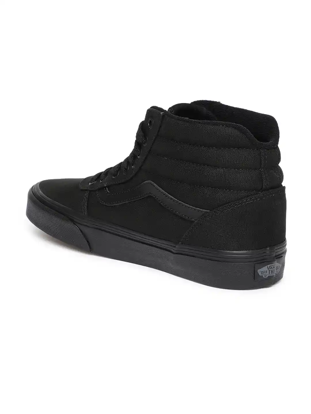 Buy Vans Men Black Solid Mid-Top Sneakers Casual Shoes for Men