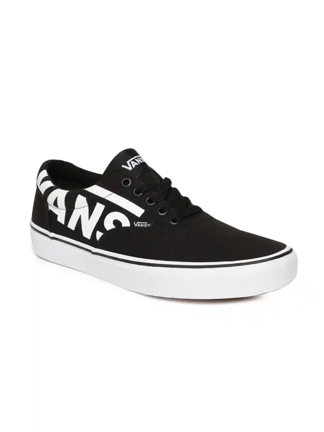 Buy Vans Men Black Printed Sneakers Casual Shoes for Men 8603619 - Main Image