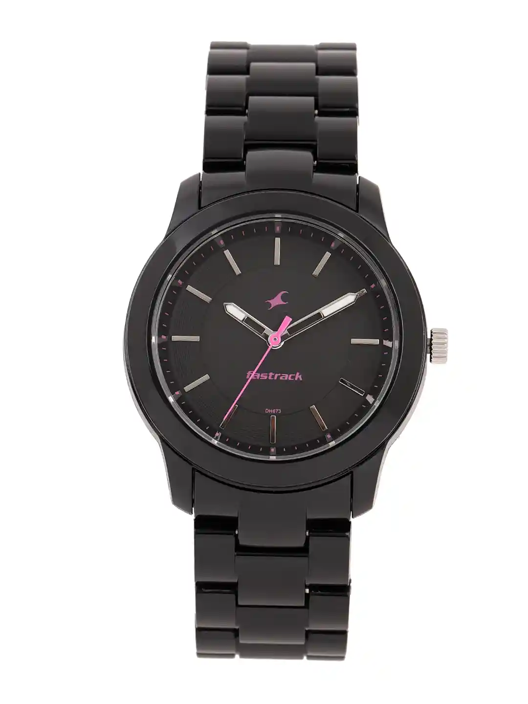 Black Dial Fastrack Black Watches For Girls Buy Online Fastrack