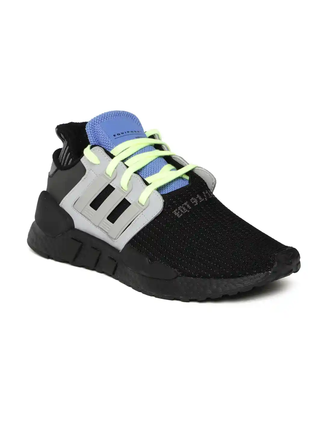 Buy ADIDAS Originals Men Black Grey EQT SUPPORT 91/18 Sneakers