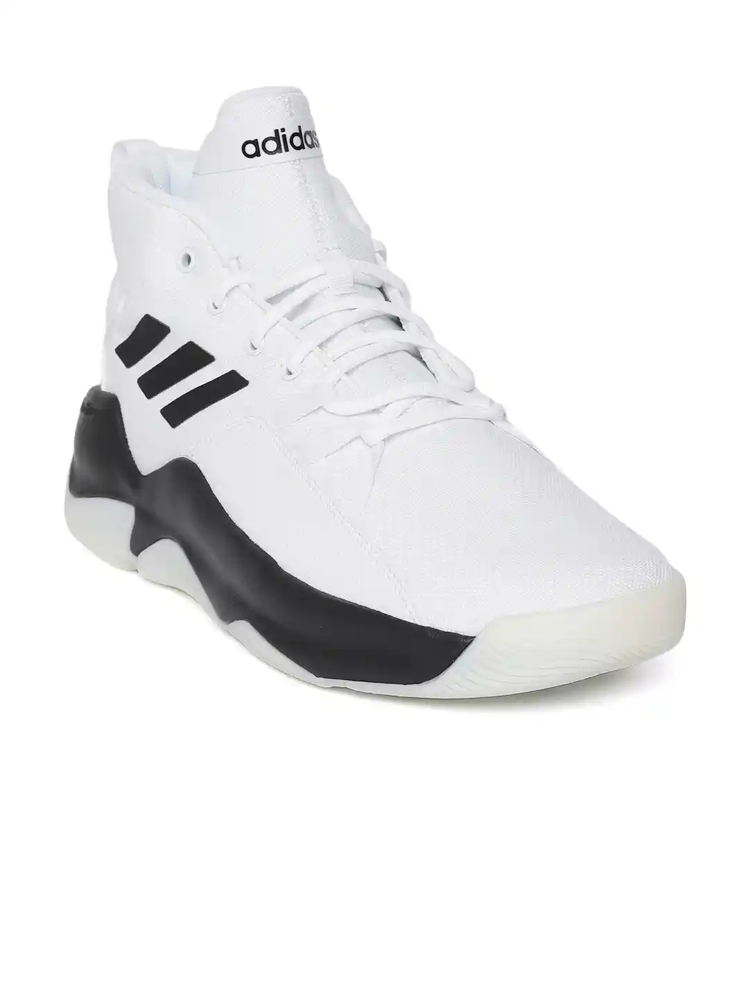 Buy ADIDAS Men White Black Streetfire Basketball Shoes Sports