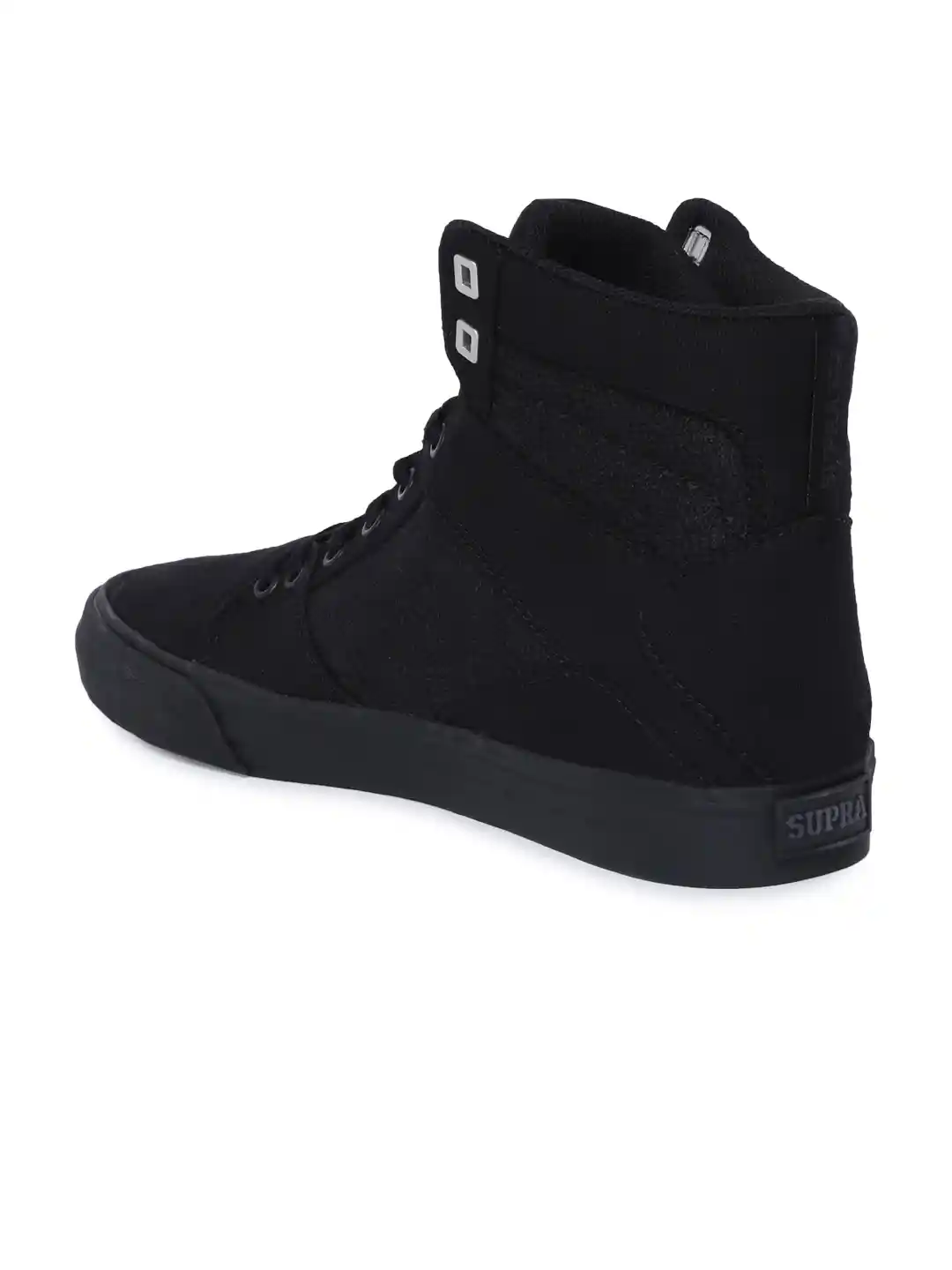 Buy Supra Men Black ALUMINUM Solid Mid-Top Sneakers - Casual Shoes