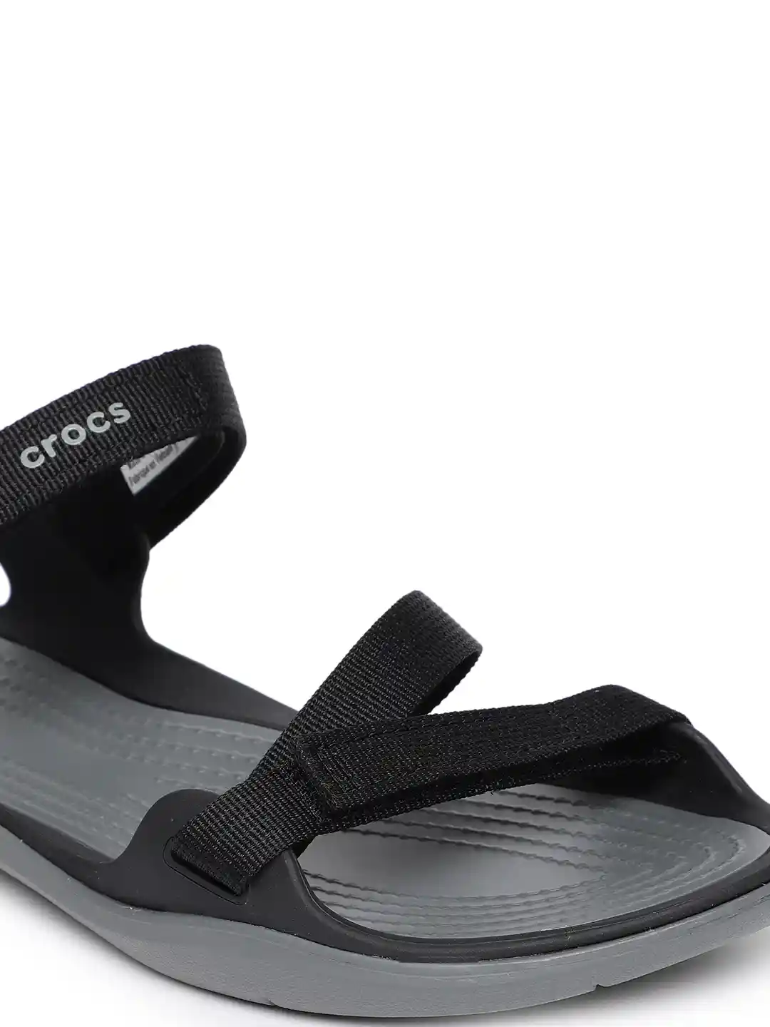 Buy Crocs Women Black Swiftwater Webbing Sports Sandals Sandals