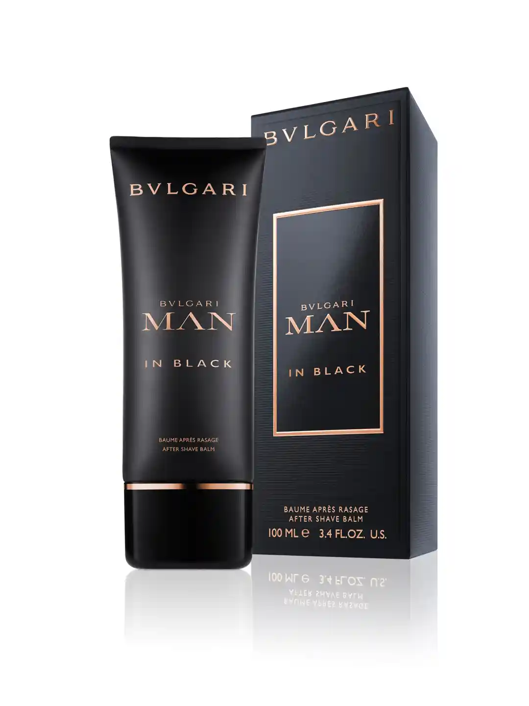 After Shave Balm Bvlgari Man In Black Shampoo And Shower Gel