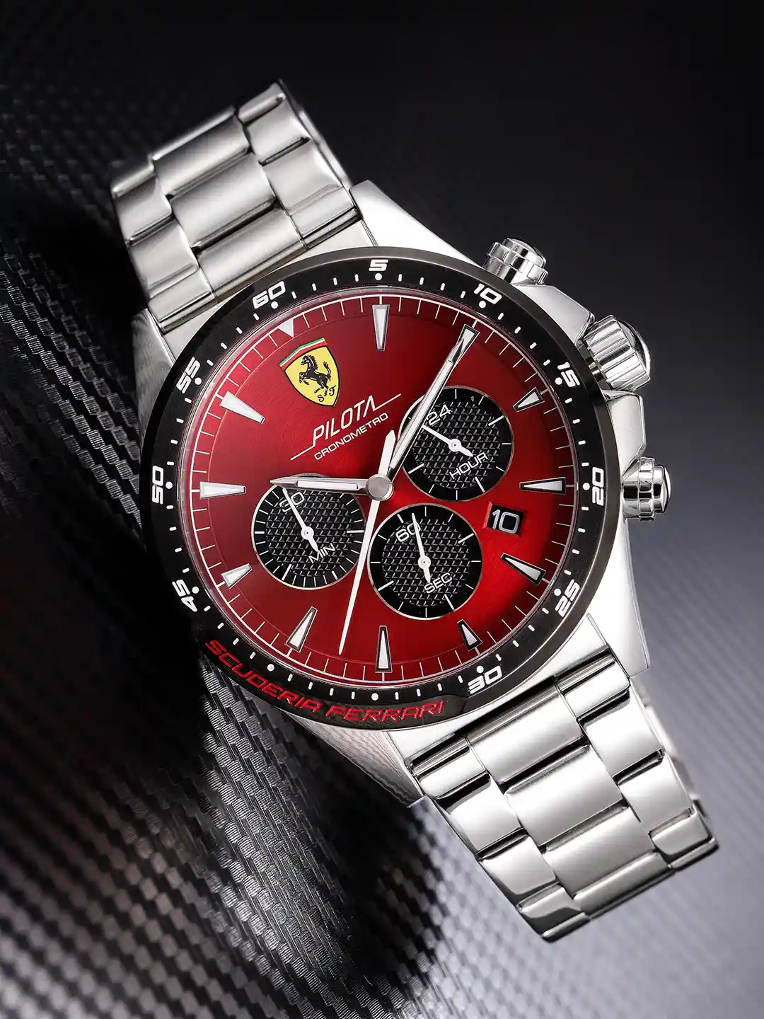 Pilota Orologi Ferrari 2019 Scuderia Ferrari Pilota Evo Men's