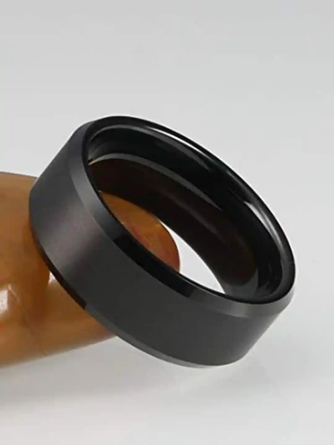 Peora Men Titanium Band Ring