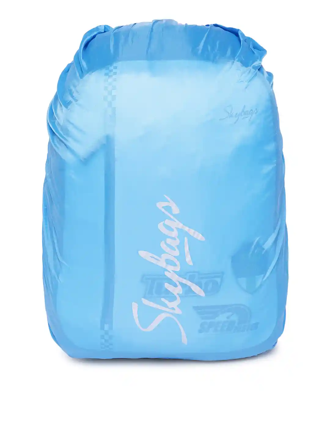 Buy Skybags Unisex White Red Graphic Backpack with Rain Pouch