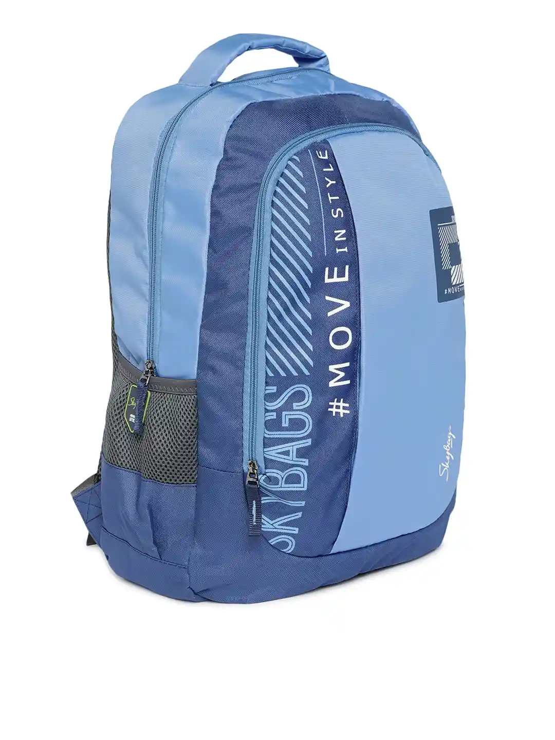 Buy Skybags Unisex Blue Typography Backpack Backpacks for Unisex