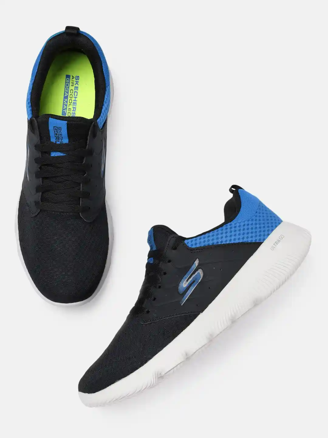 Buy Skechers Men Black Go Run Focus Athos Running Shoes Sports