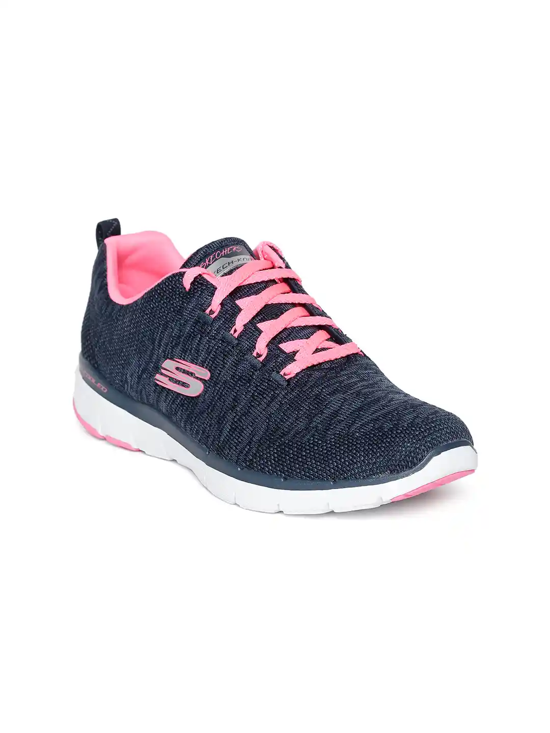 Buy Skechers Women Navy Blue Flex Appeal Sneakers Casual