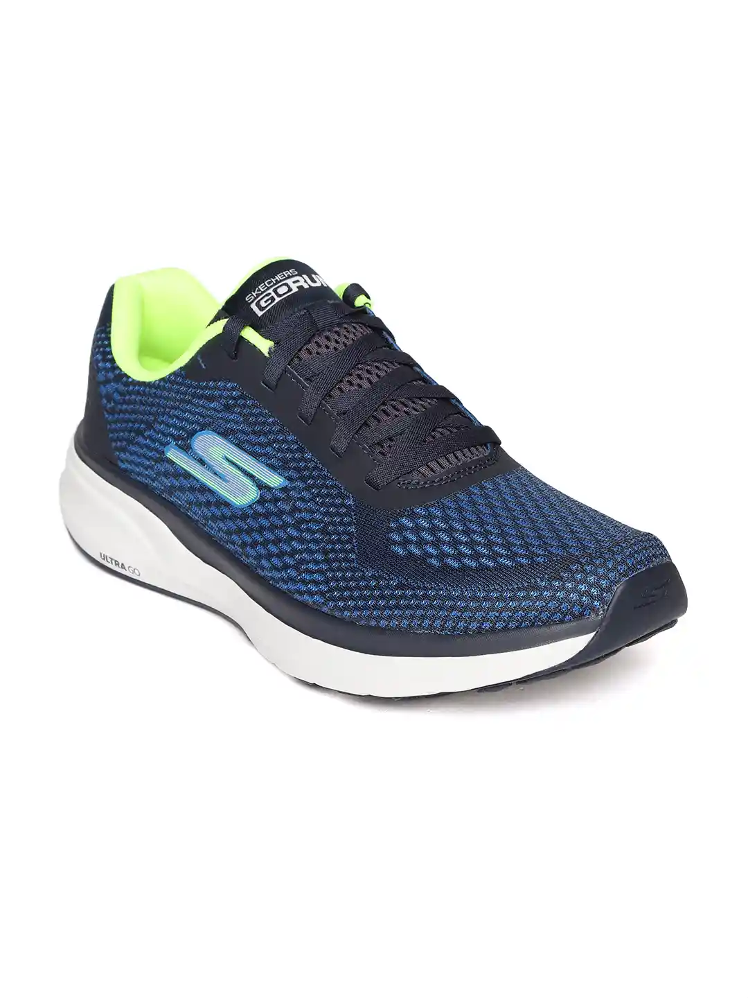 Gorun Pure Skechers Go Run Navy Skechers Men Navy Blue Pure