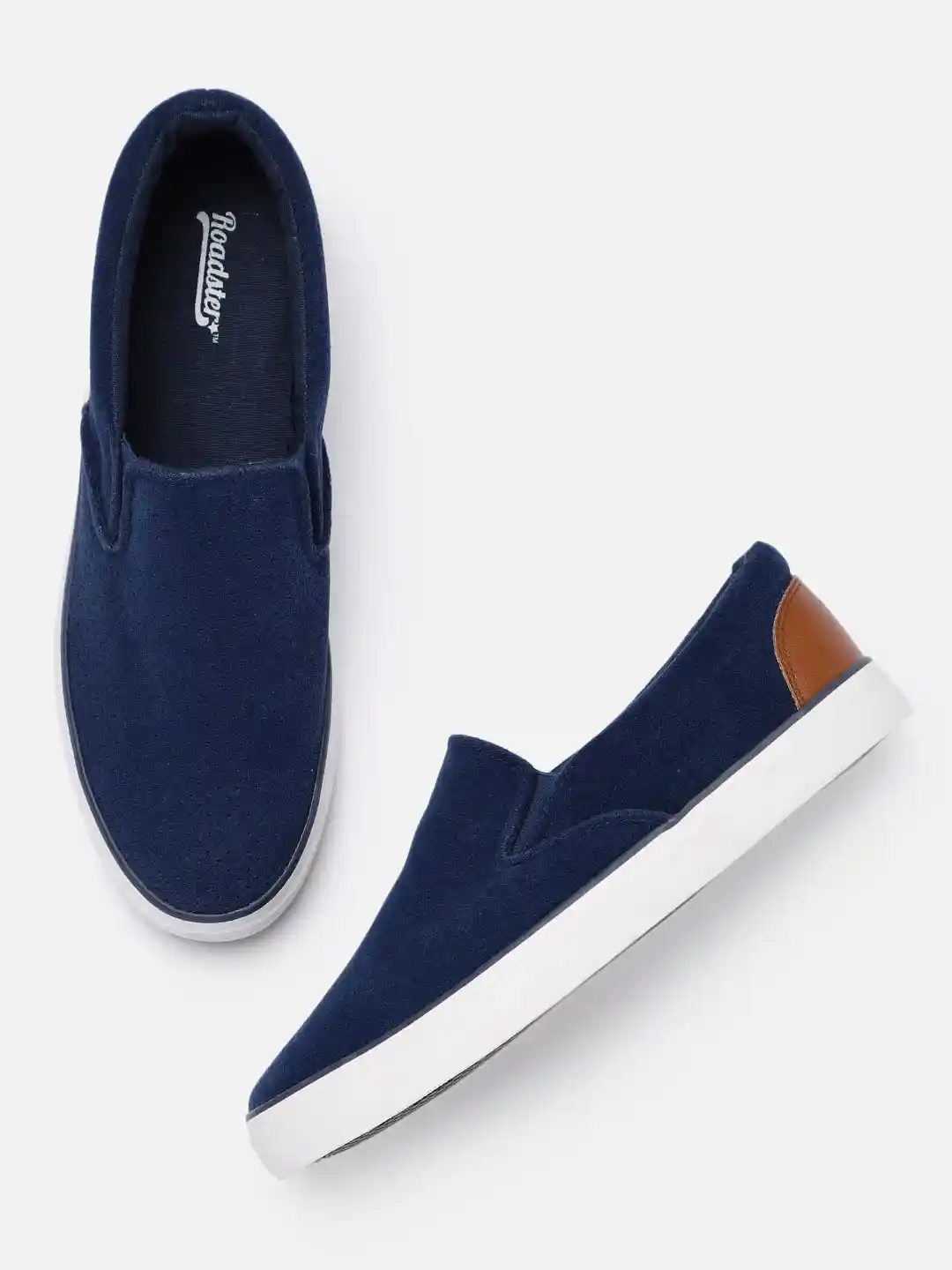 Buy Roadster Men Blue Slip-On Sneakers Casual Shoes for Men