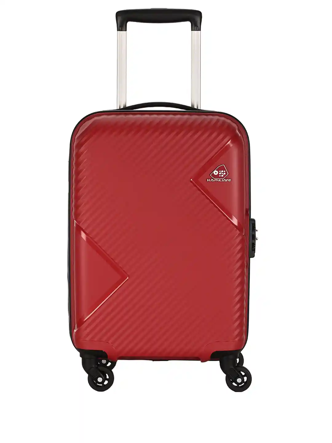 Buy KAMILIANT by American Tourister Zakk Unisex Red Cabin Trolley