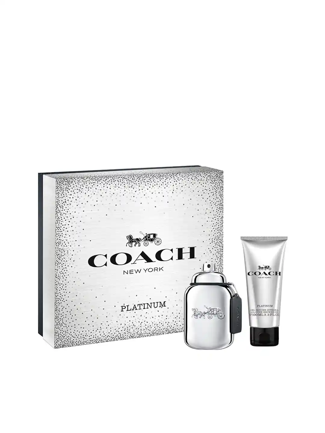 Buy COACH New York Platinum Men Eau de Parfum and Shower Gel Gift