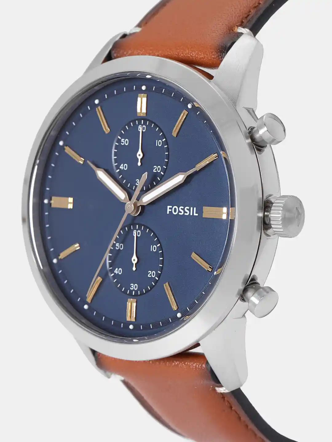 Buy Fossil Men Navy Blue Analogue Watch FS5279 Watches for Men