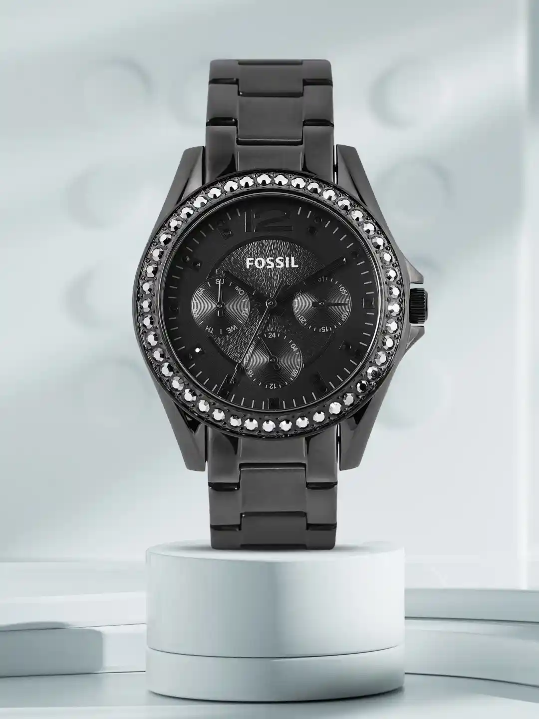 Fossil Women Black Analogue Watch ES4519_SOR