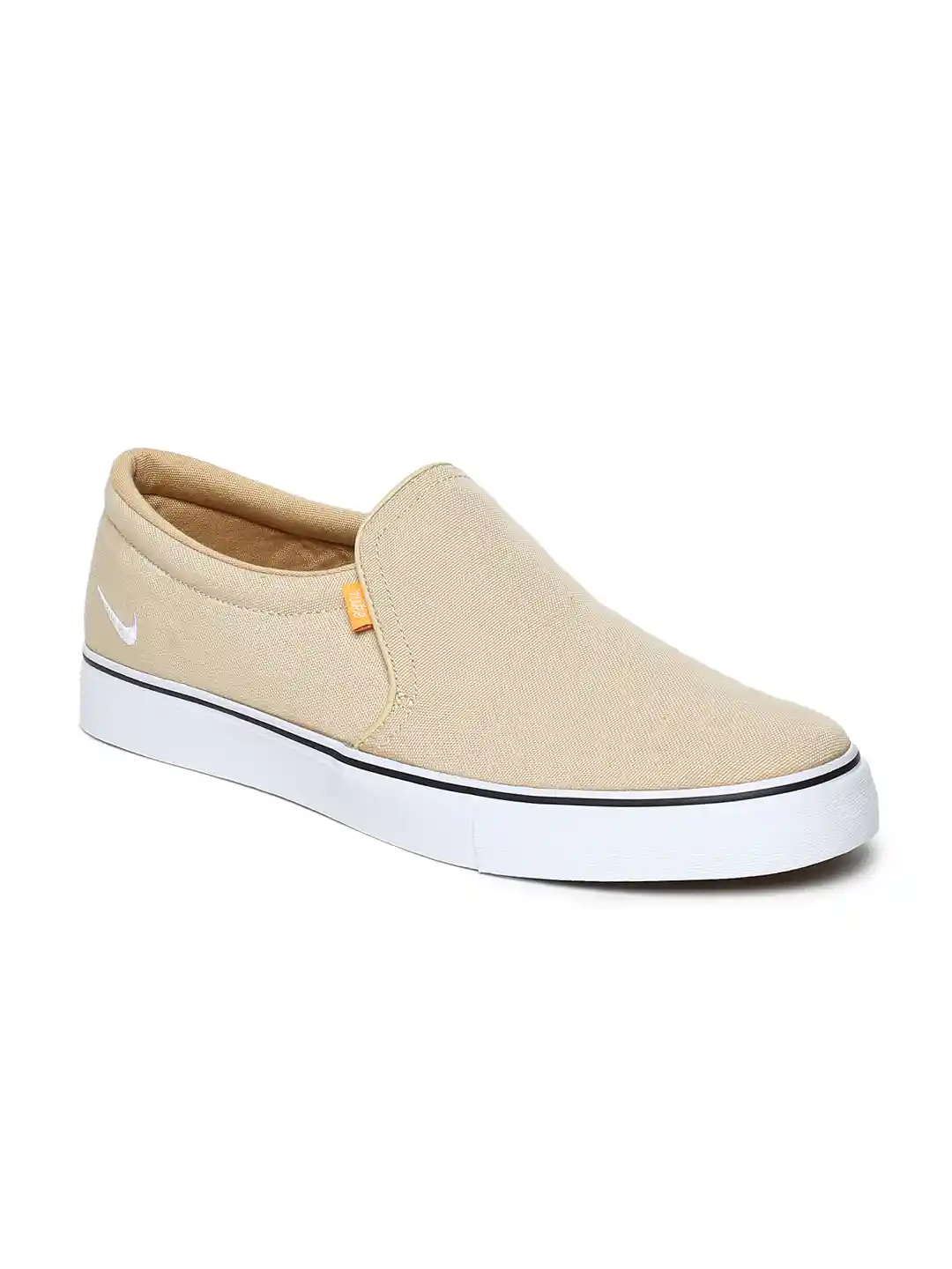 Buy Nike Men Beige COURT ROYALE AC SLP Slip-On Sneakers Casual