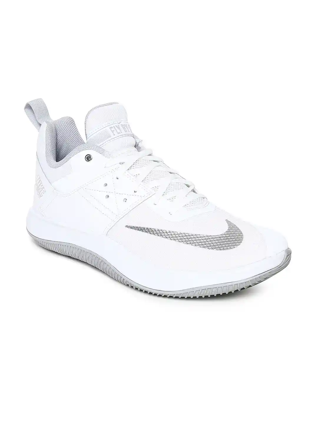 Buy Nike Men White LOW II Leather Basketball Shoes Sports
