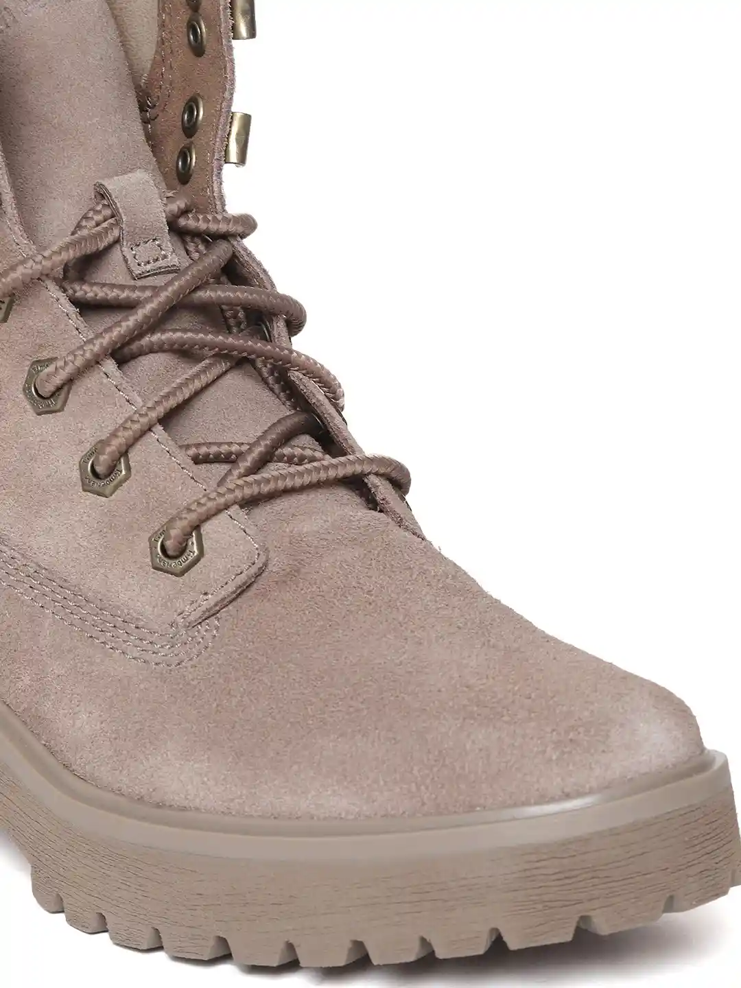 Buy Timberland Women Brown Carnaby Cool 6-Inch Leather Mid-Top