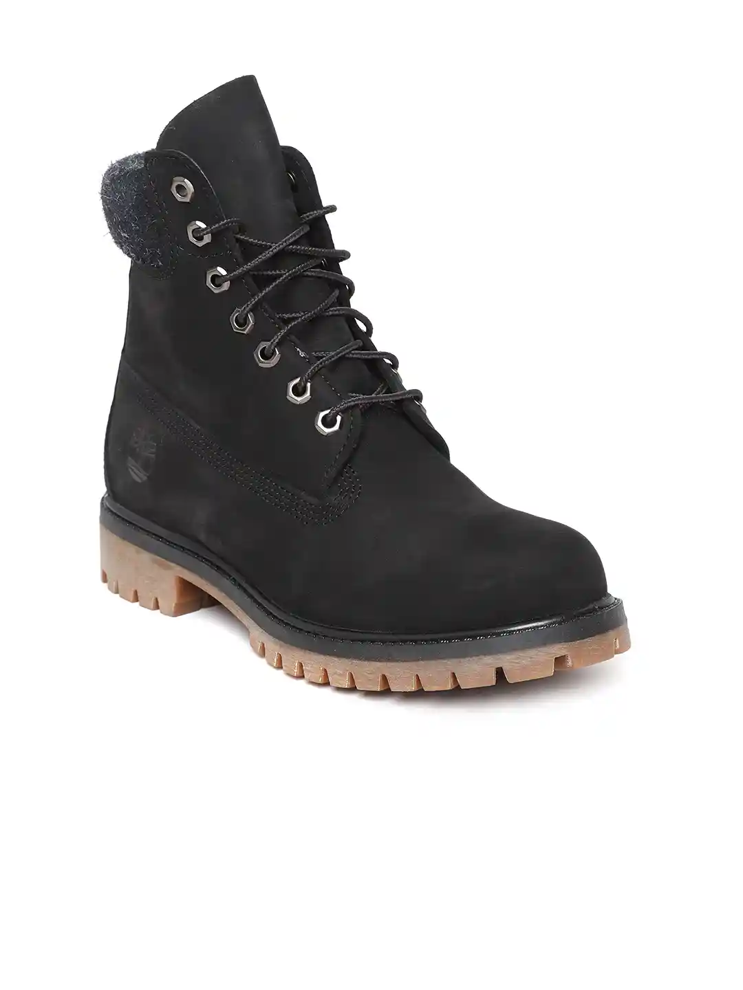 Timberland Mens Black Fur Lined Boots Timberland Men's Premium