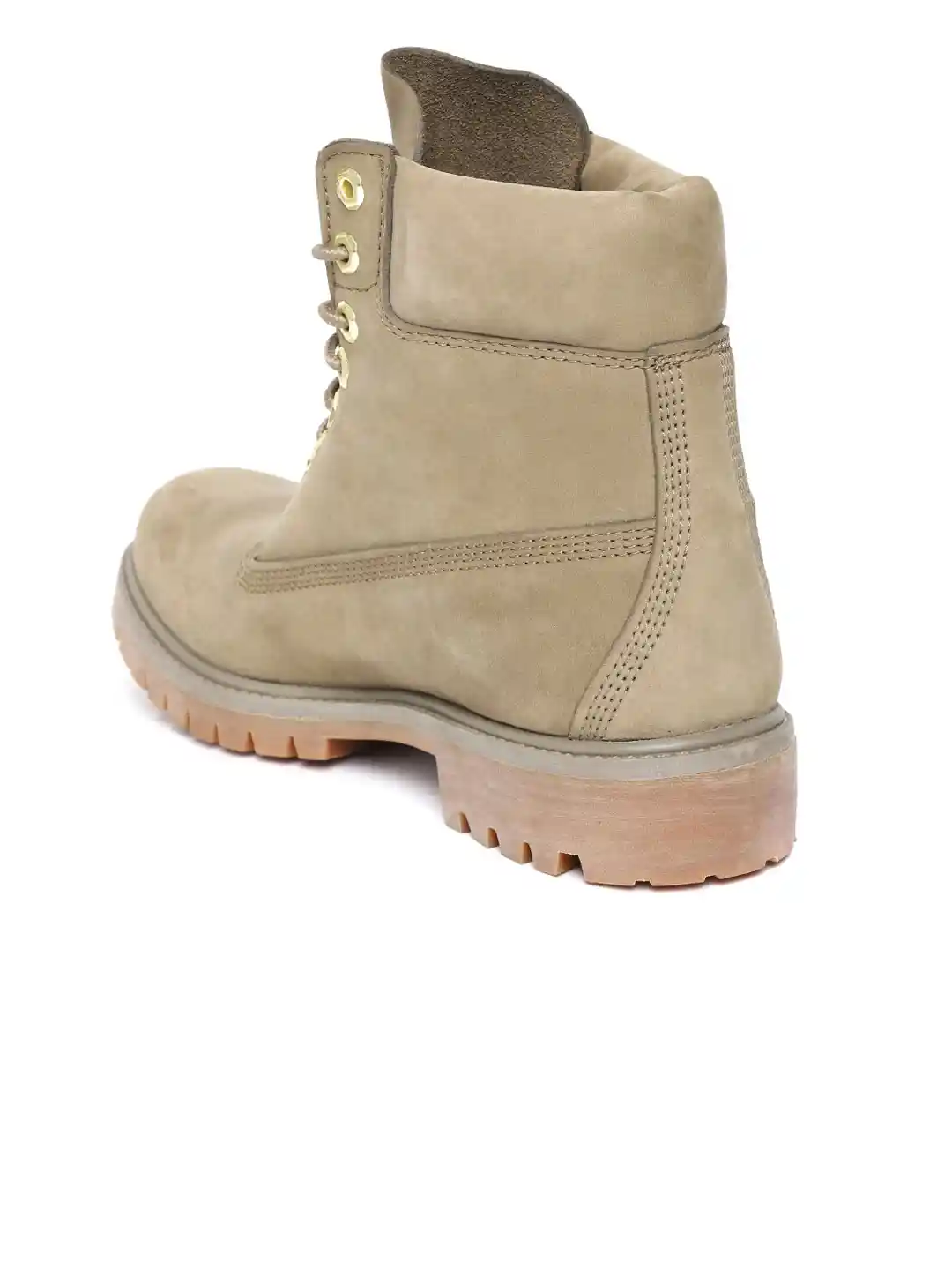 Buy Timberland Men Taupe 6-Inch Premium Waterproof Leather Mid-Top