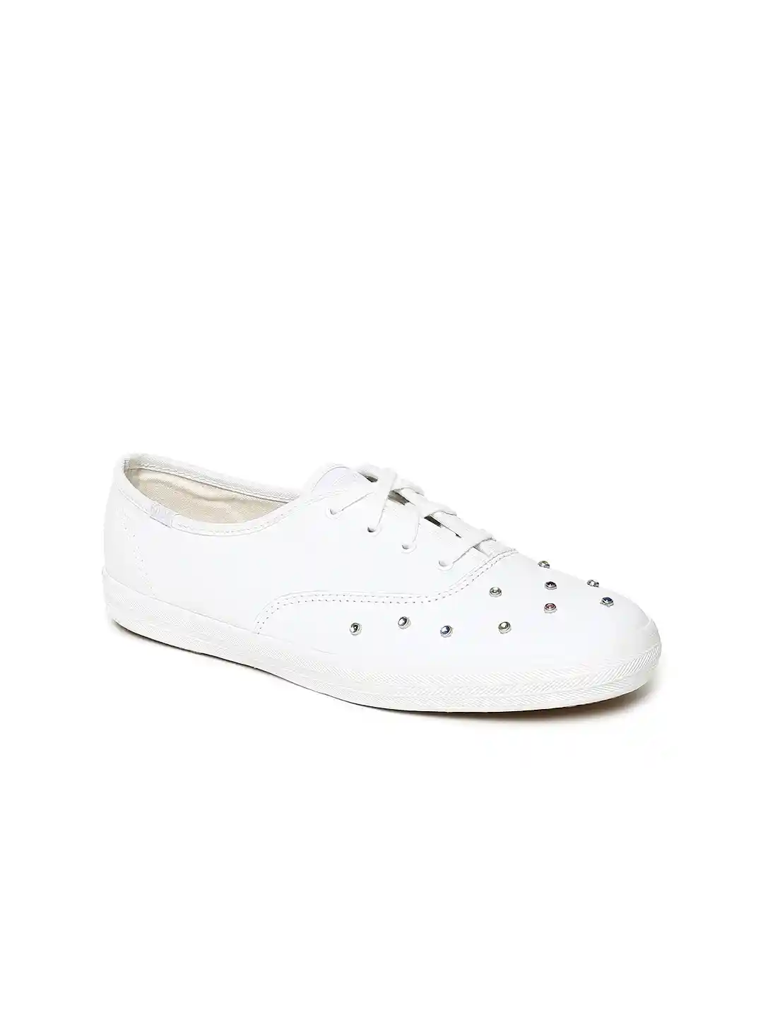 Buy Keds Women White CHAMPION STARLIGHT STUD Sneakers Casual